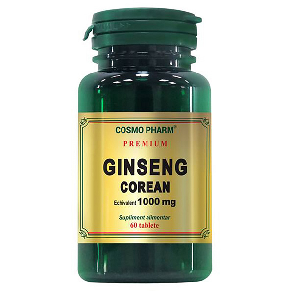 Ginseng Corean 1000 mg Cosmo Pharm - 60 tablete